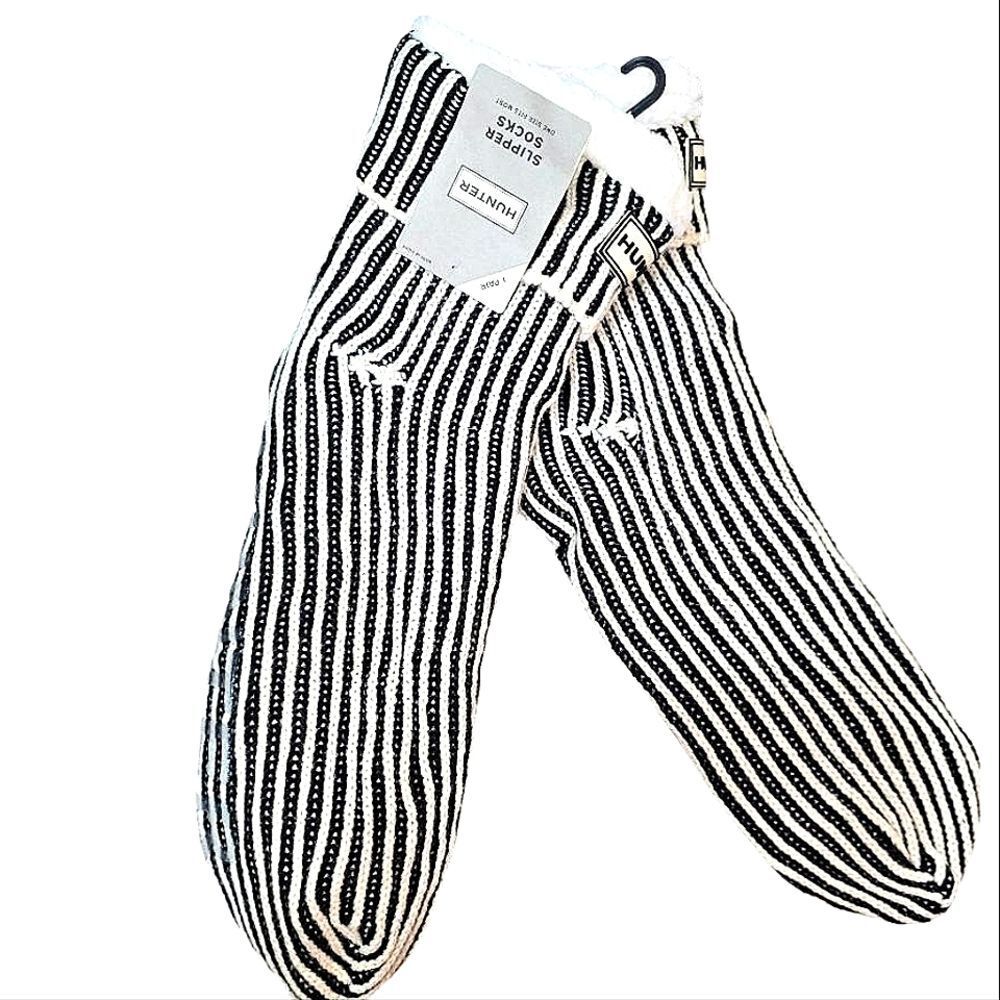 Hunter Pinstripe Unisex Slipper Socks